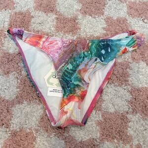 NWT Damsel Swim Eco Tidal Wave Swim Cheeky Bikini Bottom